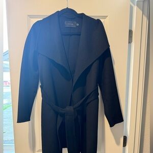 Tahari wrap wool coat